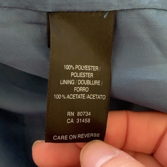 Max and Cleo Women’s Sleeveless Cocktail Dress Blue/Black 6 - Picture 6 of 7